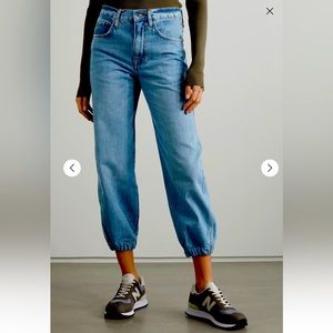 Frame lounge jogger jean NWT size 24
